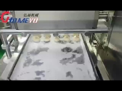 商用バタークッキーカップケーキデポジター 3KW スナック食品工場用